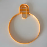 Ceramic Cutting Board Template – Round Serving Board Mold with Handle – (29 cm)